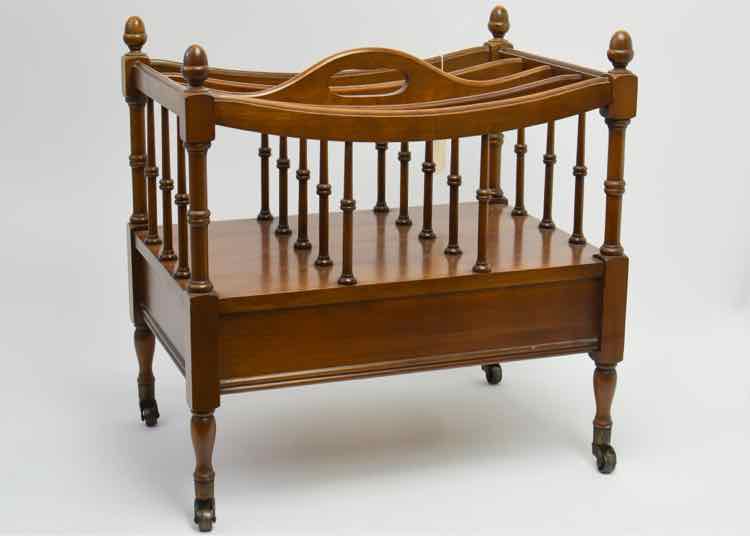 Mahogany Magazine Rack