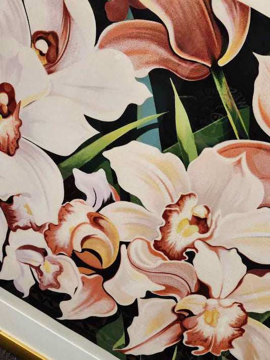 "Jewel Orchids" Serigraph Art