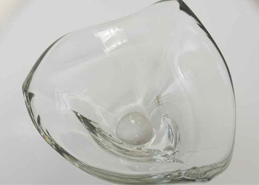 Daum France Signed Bowl