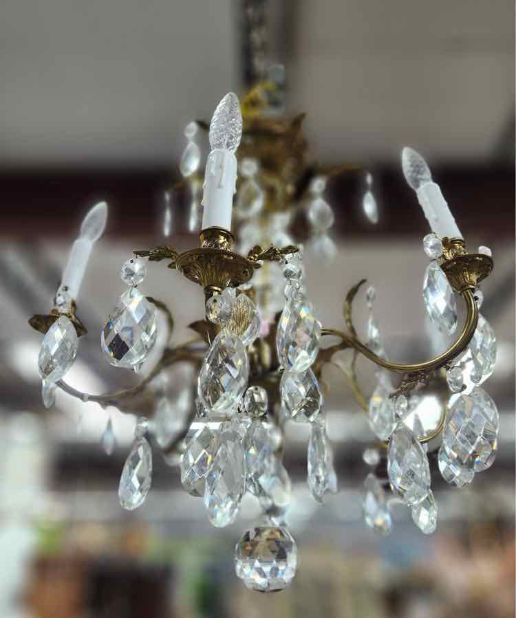 Gold Chandelier
