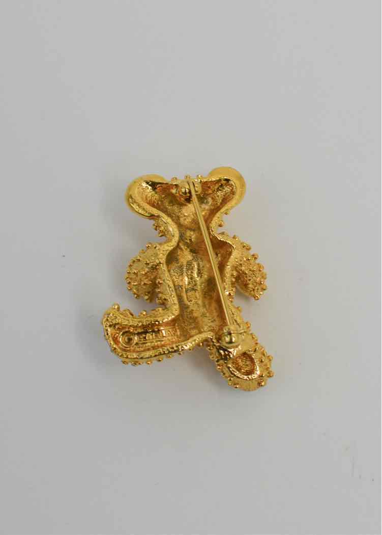 D'Orlan Vtg Teddy Bear Brooch