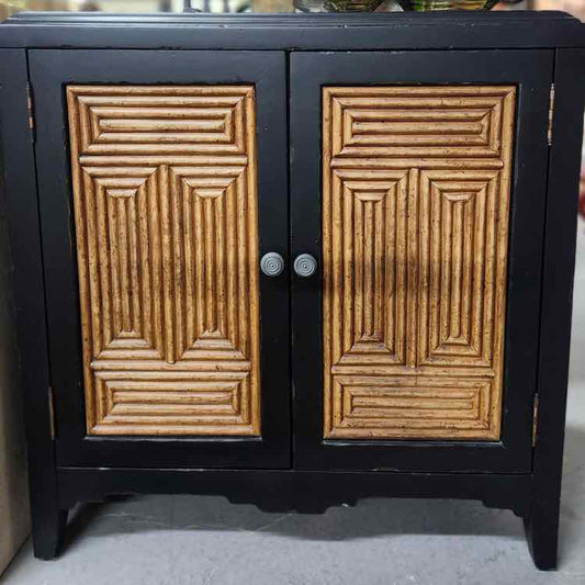 Black 2 Door Cabinet