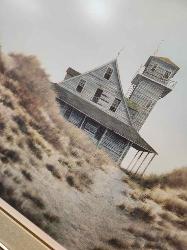 "Dune Castle" Litho by Herb Jones