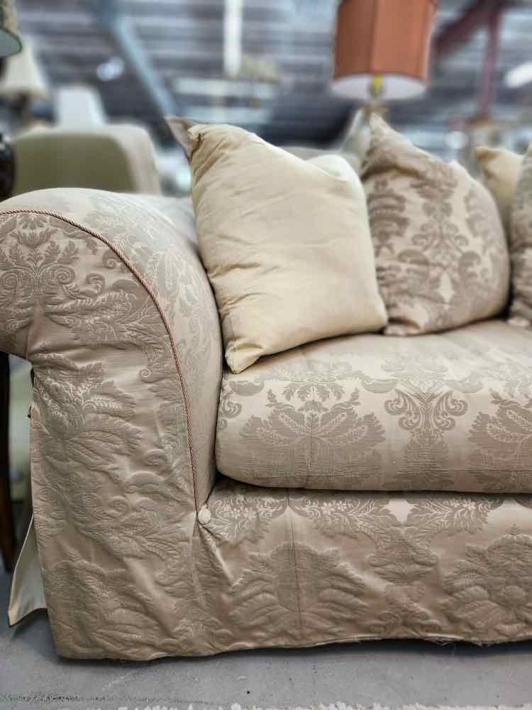 Gold Marge Carson Sofa