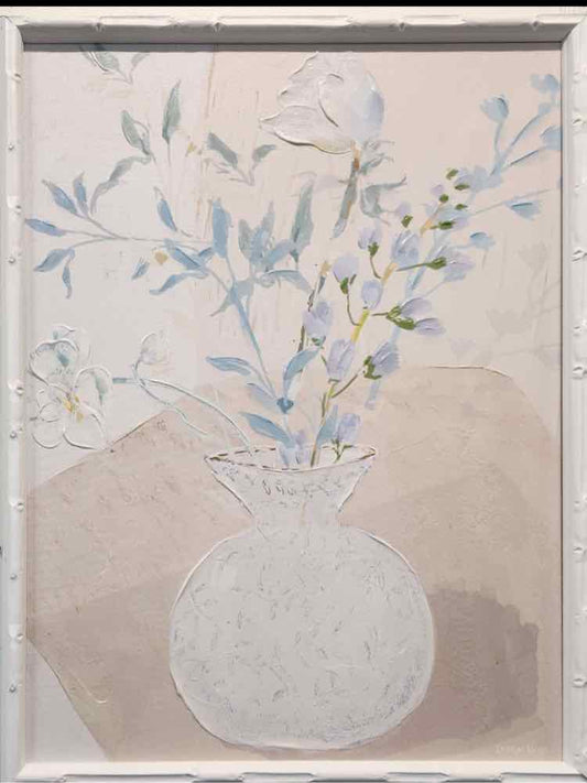 Met Colors "Leaves in a White Vase"