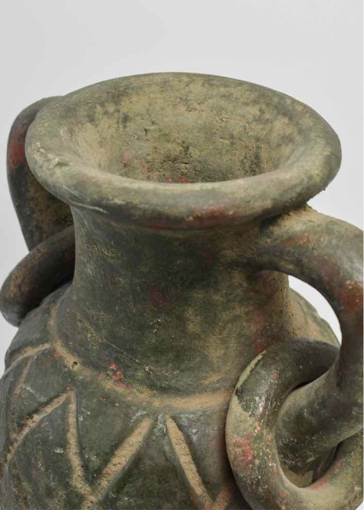 Ceramic Amphora-Style Urn