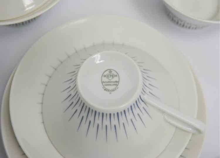 Blue Radiance Hutschenreuther Dish Set