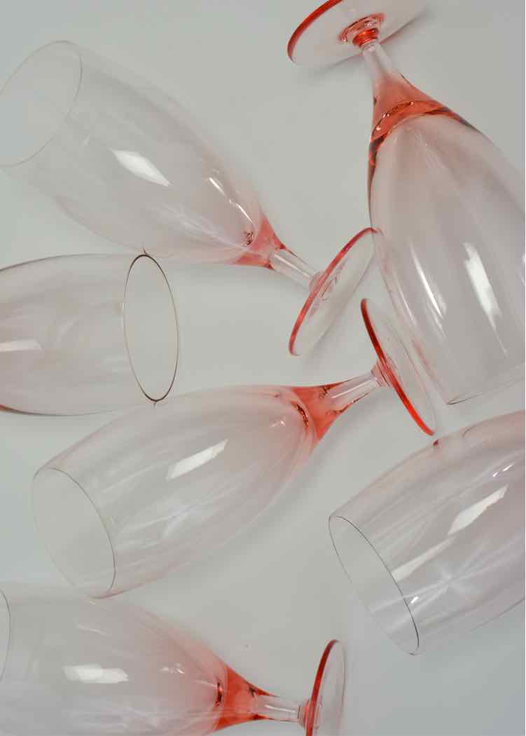 Mikasa Rose Glassware
