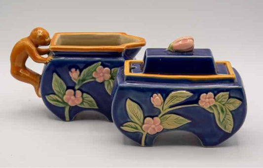 Henriksen Imp Magolia Stoneware Sugar/Creamer