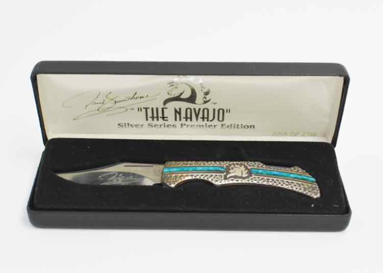 "The Navajo" David Yellowhorse .925 Knife