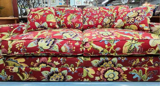 Braxton Culler Red Floral Sleeper