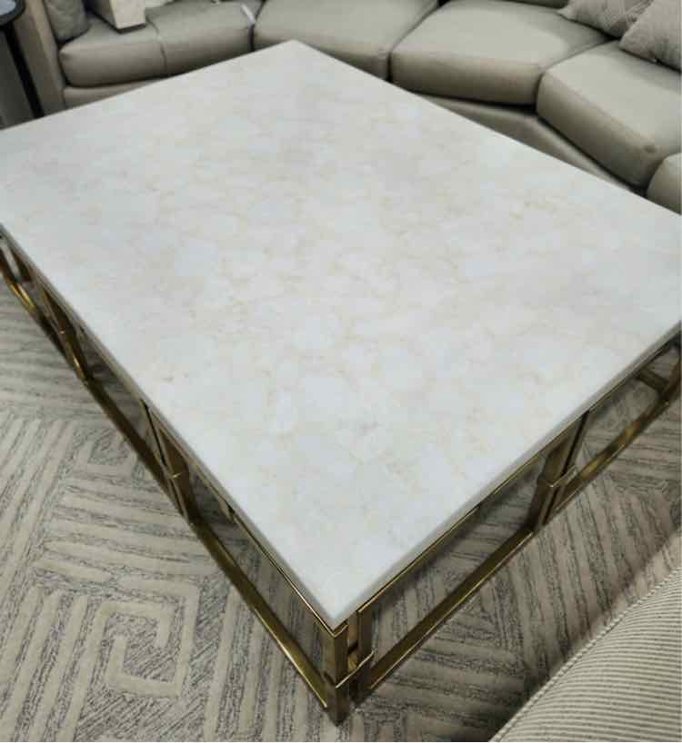 Century White TopCoffee Table