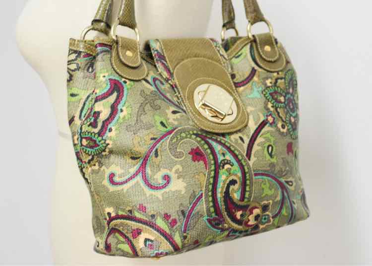 Etro Paisley Jacquard Handbag