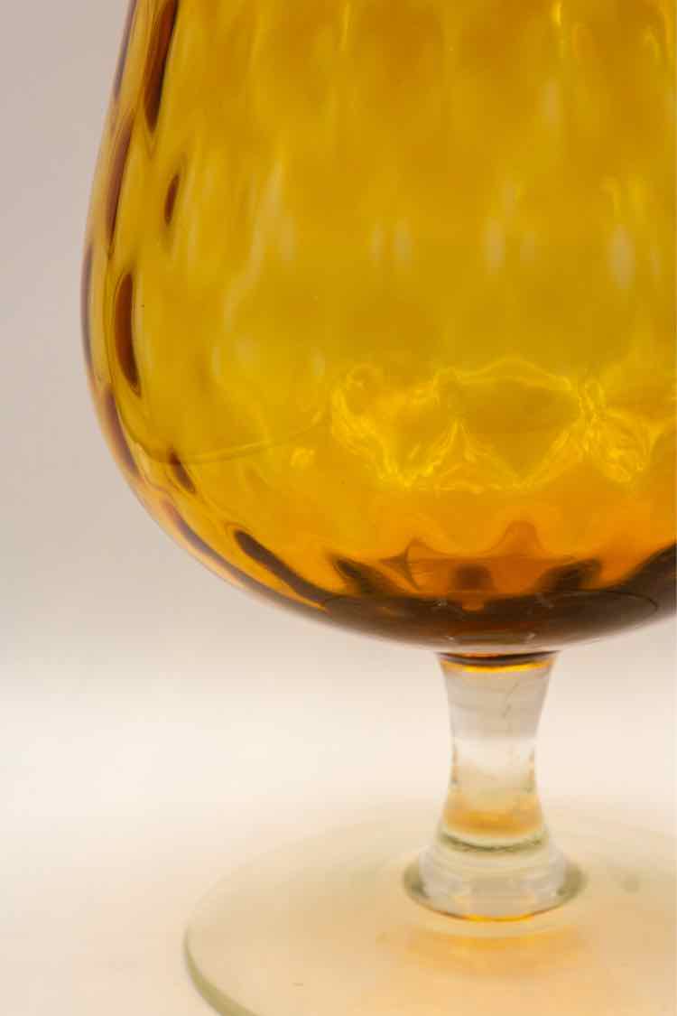 MCM Emploi Italian Amber Dia.Brandy Snifter ‘13in’