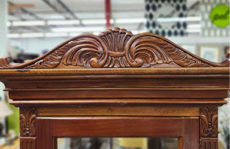 "Howard Miller" Wood Display Cabinet