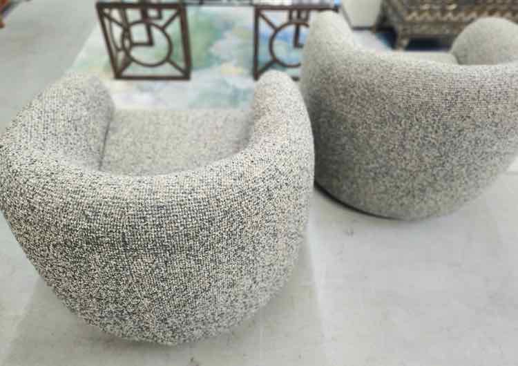 Grey Arhous Swivel Chair