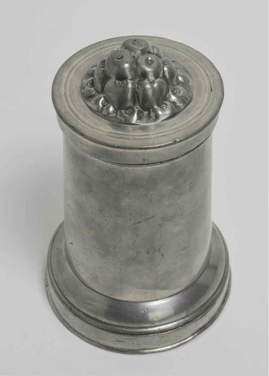 Vtg. Victorian Pewter 3-Pints Ice Cream Mould