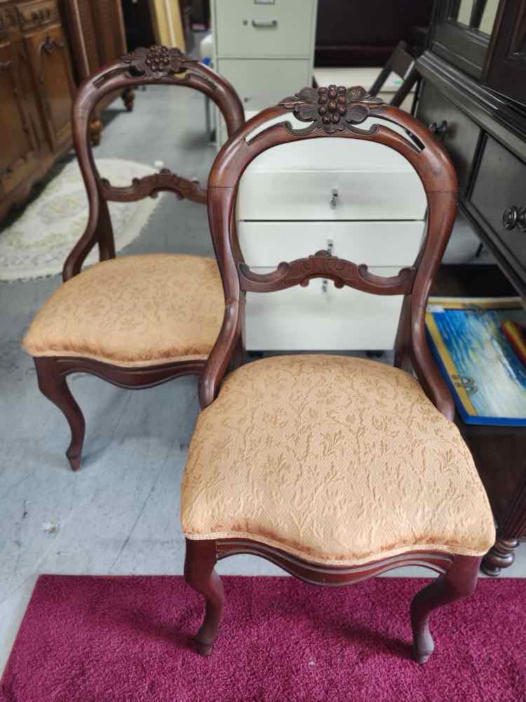 Pair of Erhart Johnson Chairs