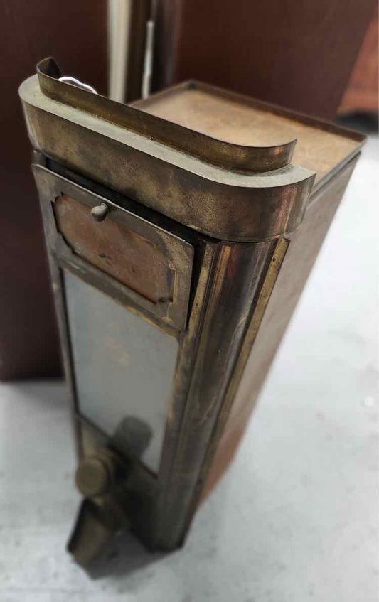 Antique D.R.G.M Dried Goods Copper/Metal Dispenser