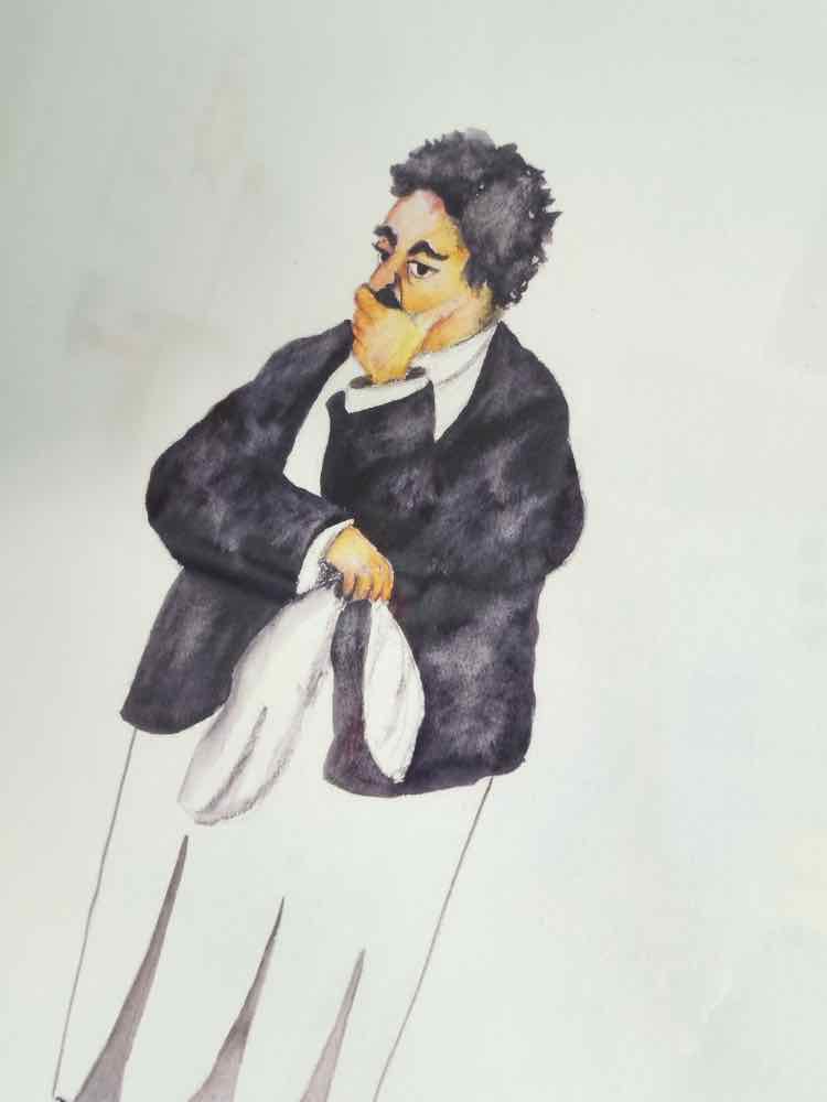 Monsieur Lucian Serigraph by Guy Buffet Art