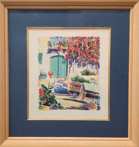 Art - "Waterfront IV" Signed Litho C. Penny