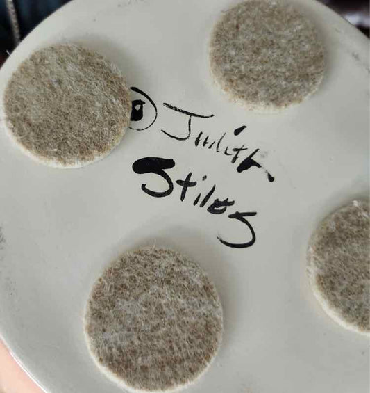 Judith Stiles Hand Painted 80's Lamp