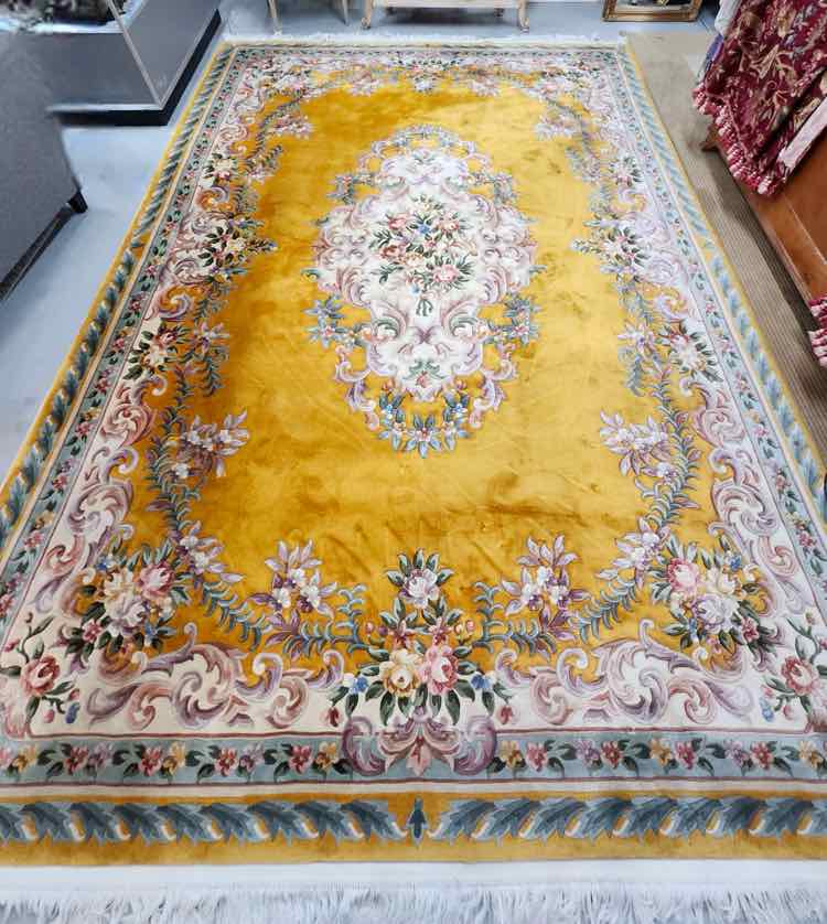 10'x12' Yellow/Blue Rug