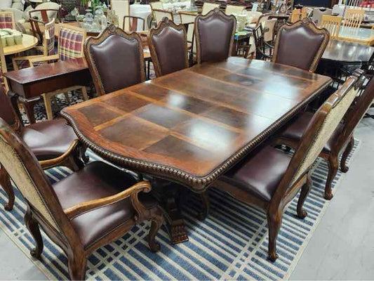 Table and 8 Chairs