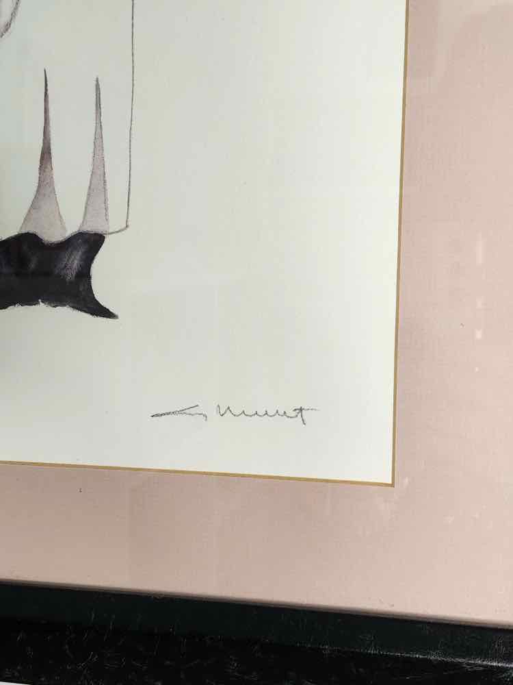 Monsieur Lucian Serigraph by Guy Buffet Art