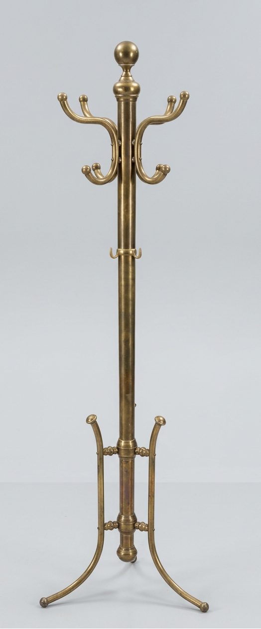 Antique Brass Coat Tree