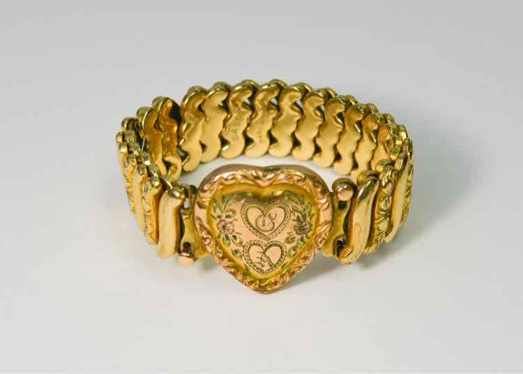 10K Dason Vtg.Child's Expansion Bracelet