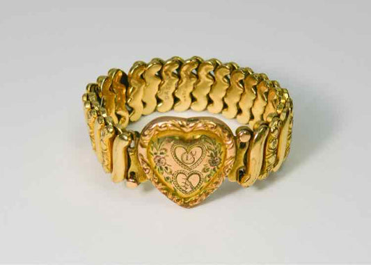 10K Dason Vtg.Child's Expansion Bracelet