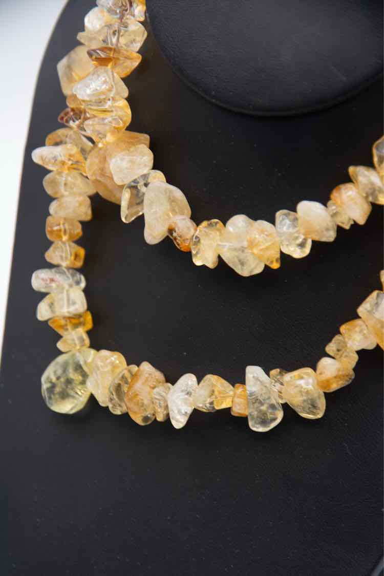Golden Rutile Quartz Necklace