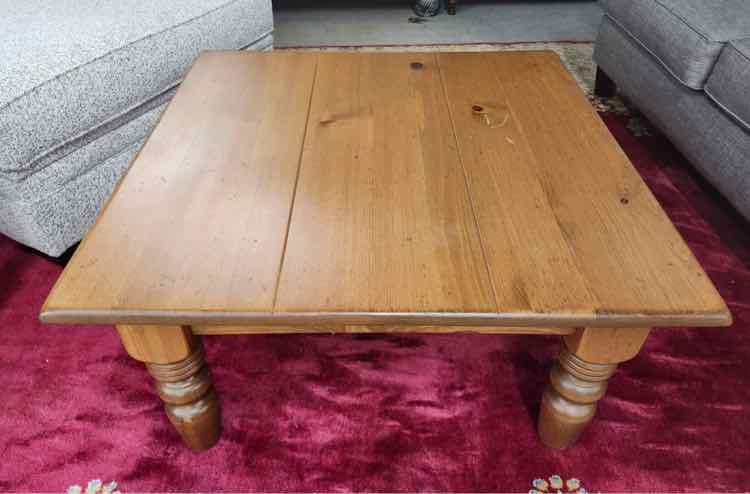 Pine Wood Coffee Table