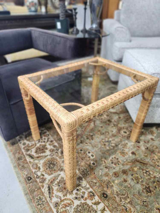 Rattan Outdoor End Table