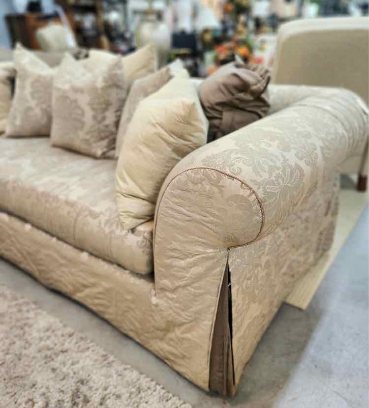 Gold Marge Carson Sofa