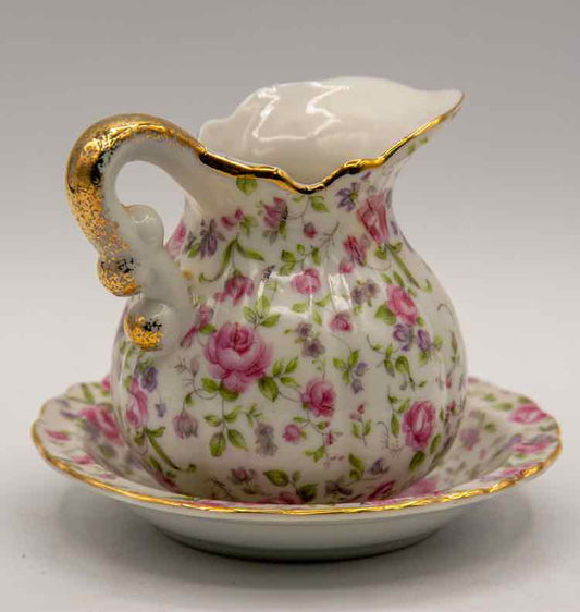 Lefton Antique Handpainted Tea Set
