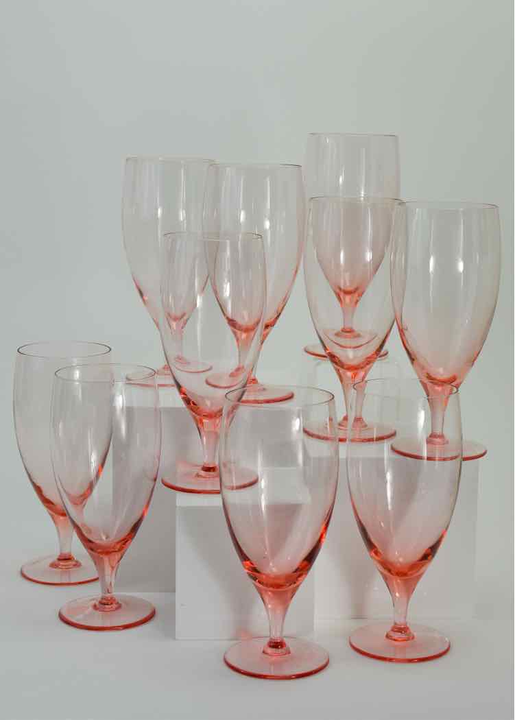 Mikasa Rose Glassware