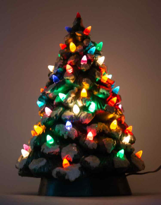 Ceramic Light-up Christmas Tree