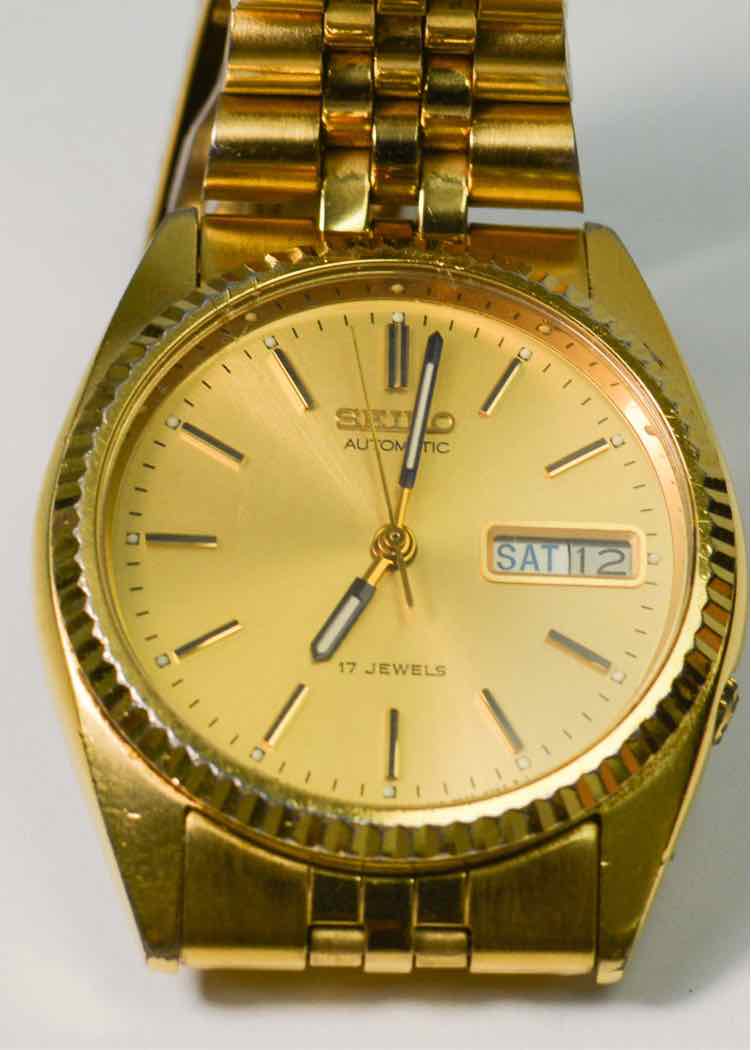 Seiko Automatic Goldtone Watch