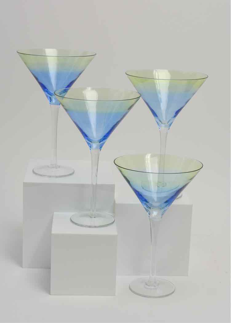 Circleware Romania Ombre Martini Glasses