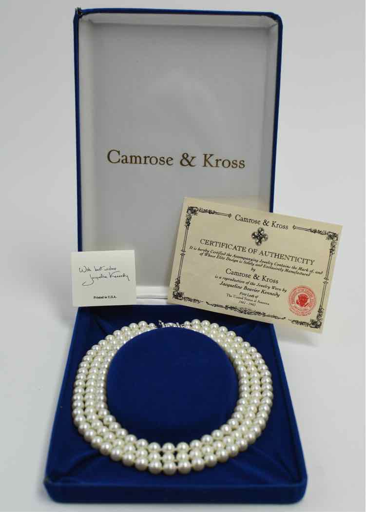 Camrose&Kross Jackie Kennedy Pearl Necklace