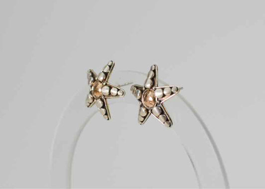 .925 Starfish Earrings