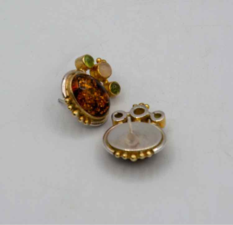 Amber Earrings