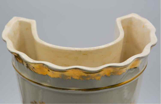 Fragonard Painted Lamp