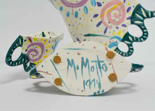 Whimsical Ceramic Tea Set by Marissa Motto