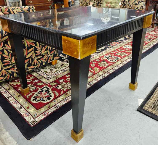 Stone Top Game Table