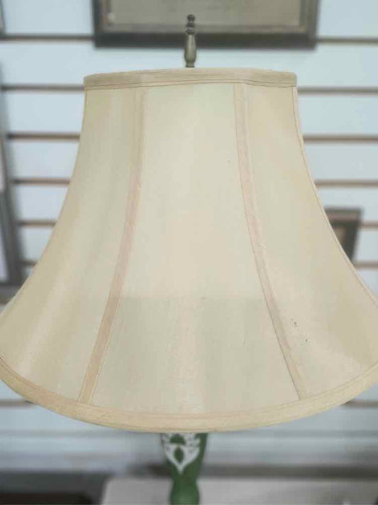 Vtg. Green Lamp
