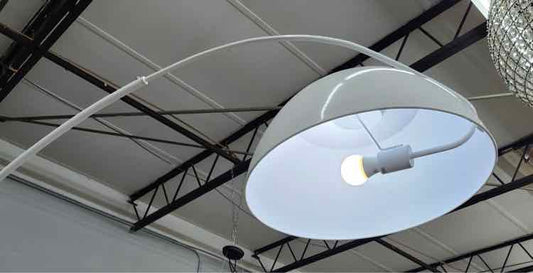 NEW White Arc Floor Lamp