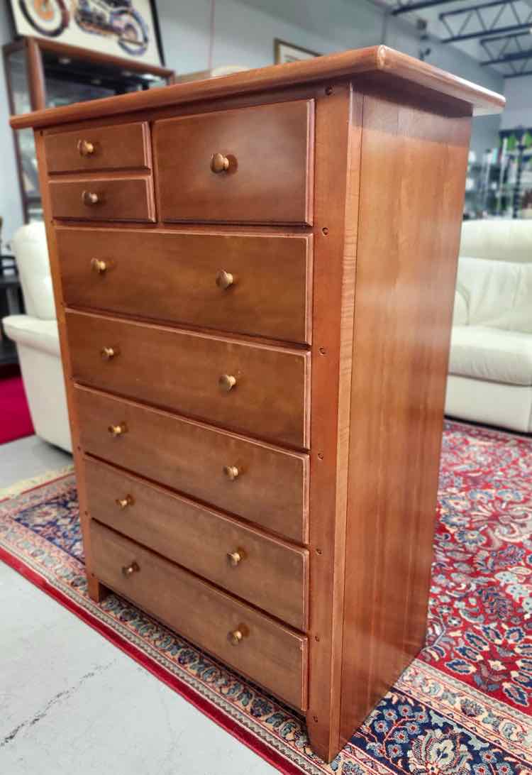 Thomasville Cherry Wood Tall Boy Dresser